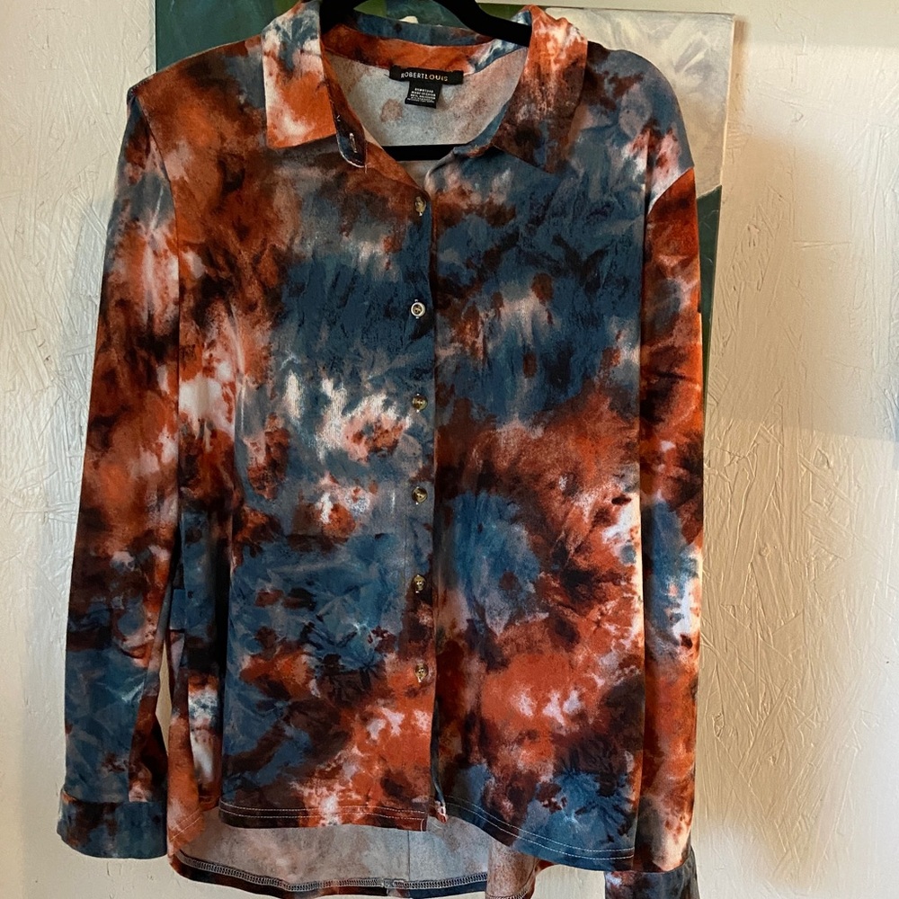 Robert Louis Vibrant Tie-Dye Shirt